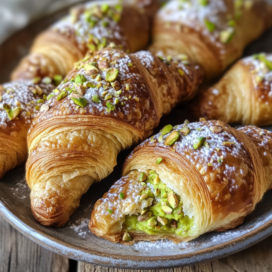 inesboulila_A_rustic_plate_of_golden_flaky_croissants_each_gene_18b623b5-dc27-4e77-87ba-e914f899edc9